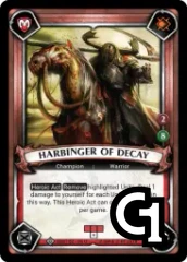 Harbinger of Decay - Foil